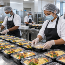 Affordable corporate staff meal boxes prepared in UAE