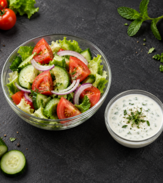 Fresh Salad & Raita Catering