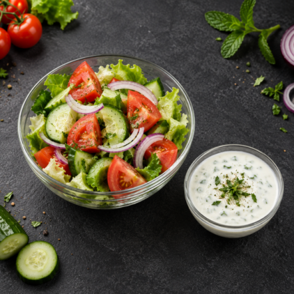 Fresh Salad & Raita Catering